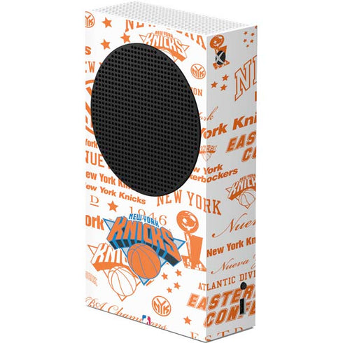 NBA NY Knicks Historic Blast Xbox Series S Console Skin
